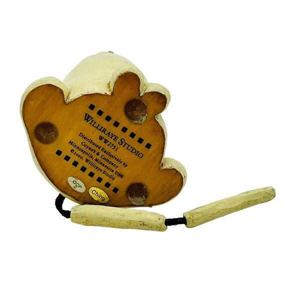 Williraye Studio Folk Art I Love My Cat Figurine 2000 WW2751 6.5 inch White READ - Picture 7 of 9